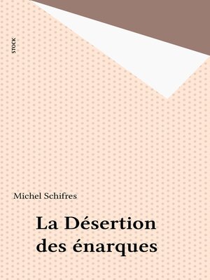 cover image of La Désertion des énarques